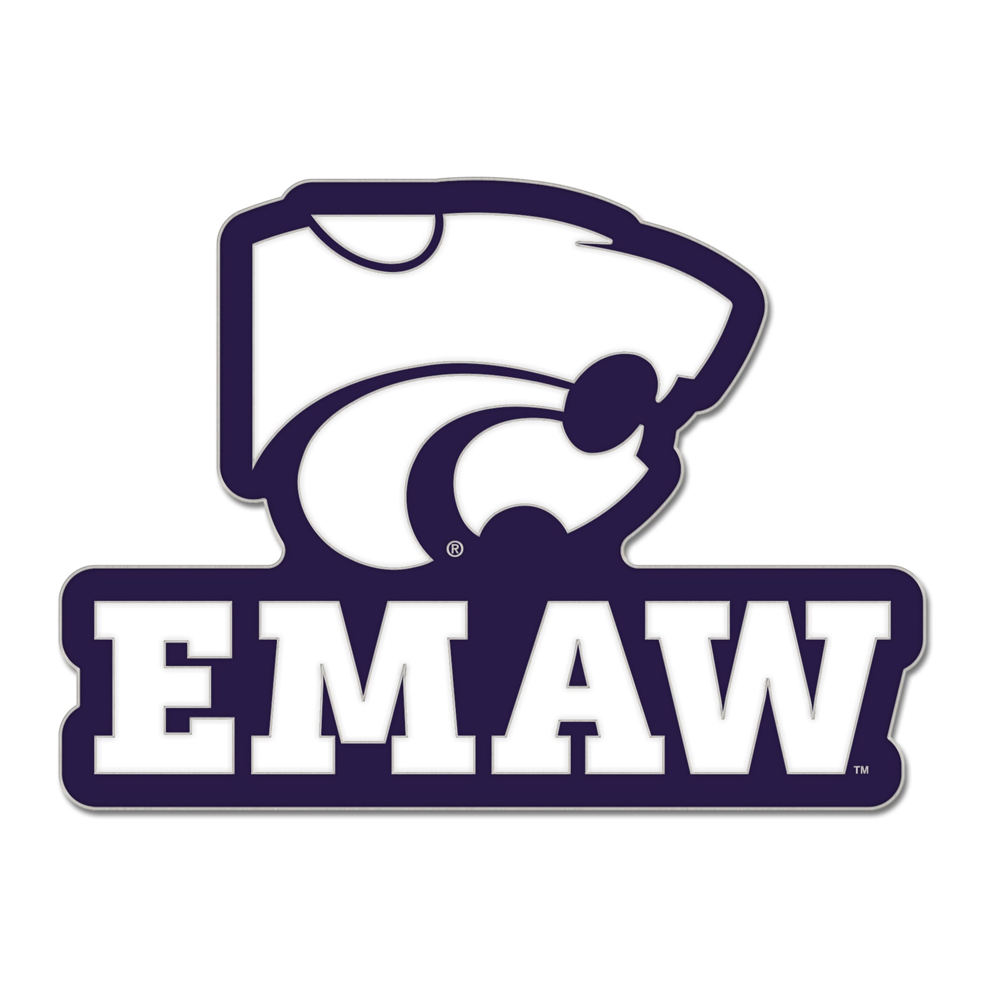 WinCraft  Kansas State Wildcats Slogan Collector Pin