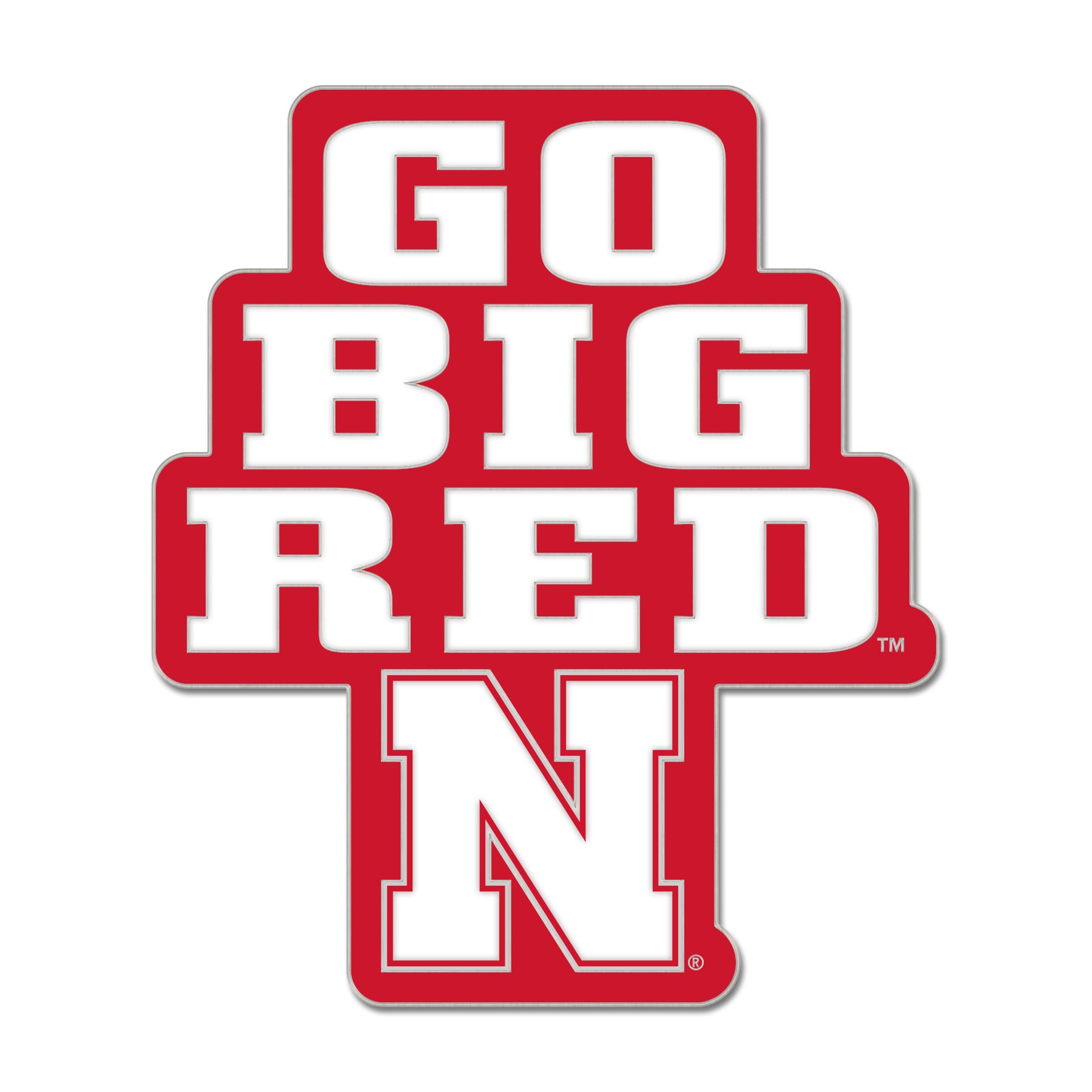 WinCraft  Nebraska Huskers Slogan Collector Pin