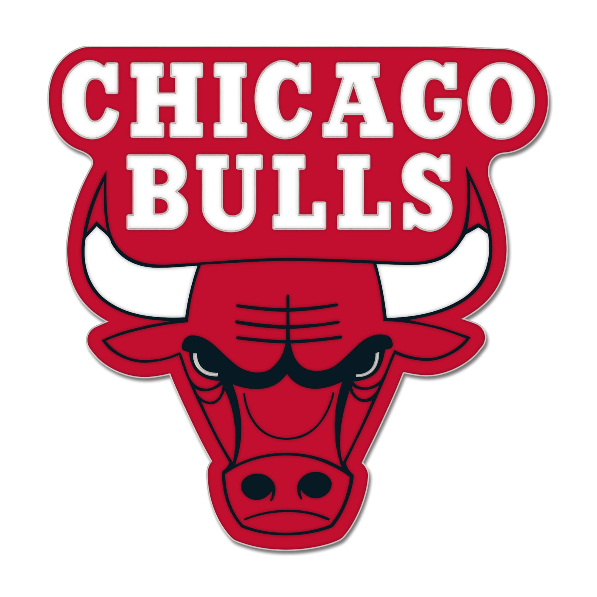 WinCraft Chicago Bulls Secondary Logo Collector's Pin