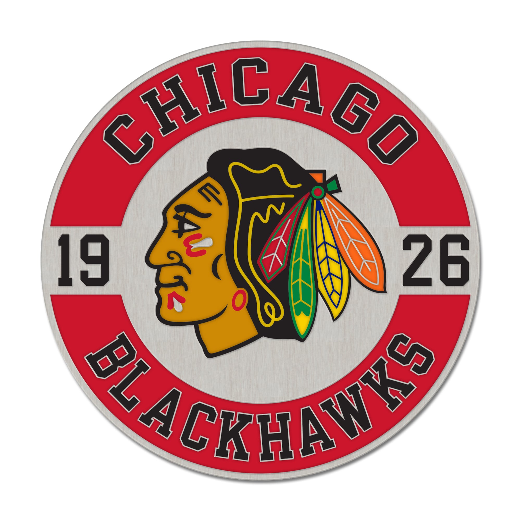 WinCraft Chicago Blackhawks Established Collector Pin
