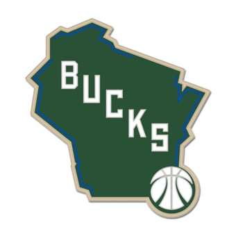 WinCraft Milwaukee Bucks Secondary Logo Collector's Pin