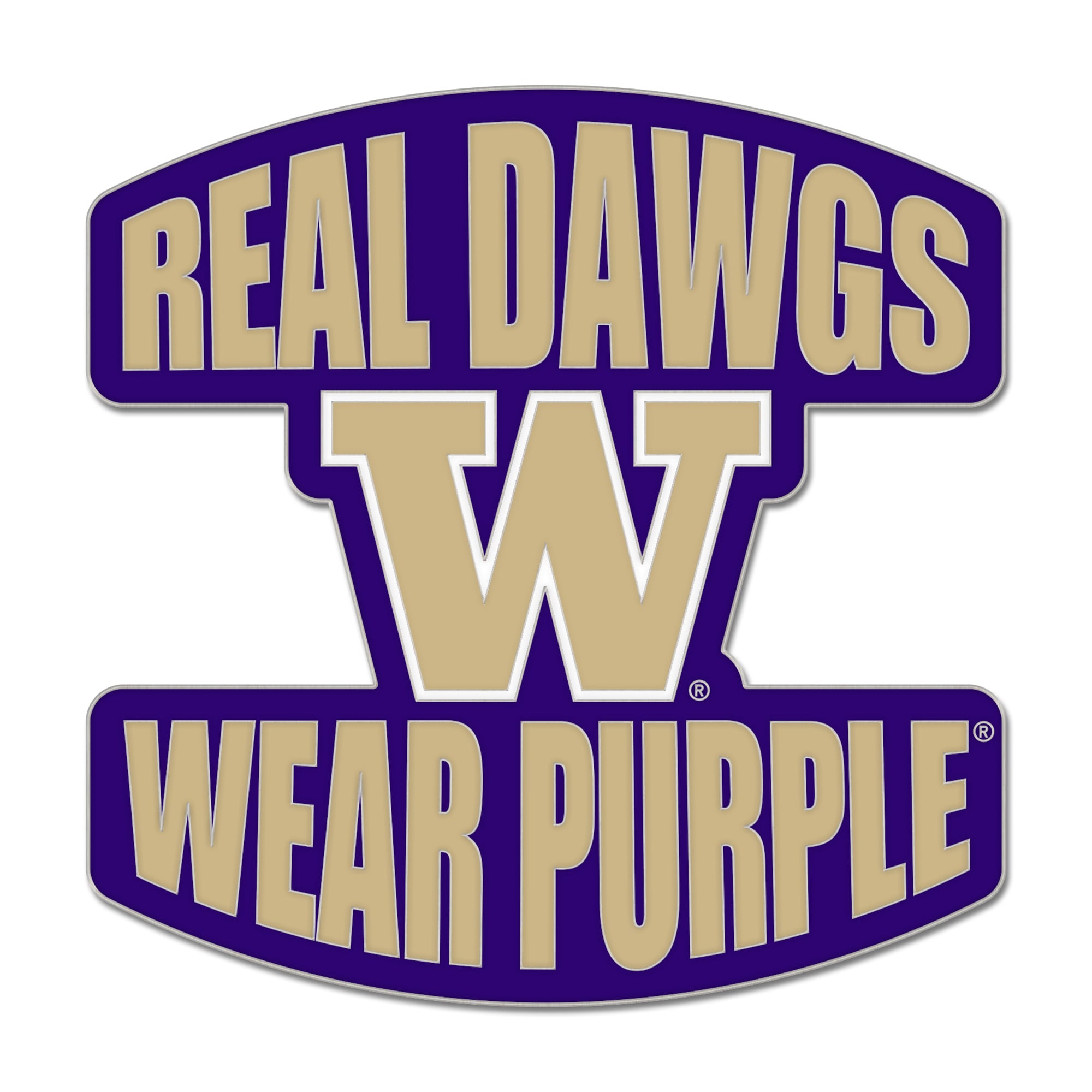 WinCraft  Washington Huskies Slogan Collector Pin