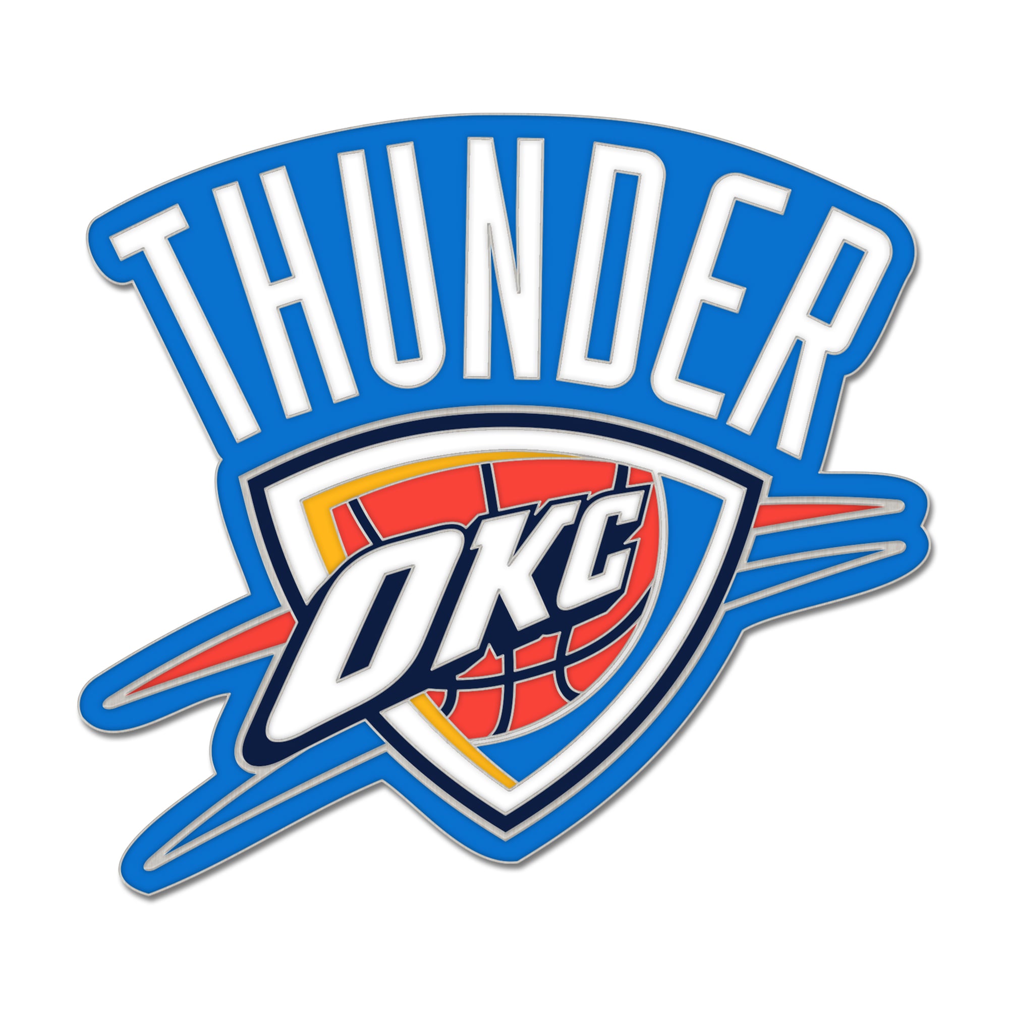 WinCraft Oklahoma City Thunder Secondary Logo Collector's Pin