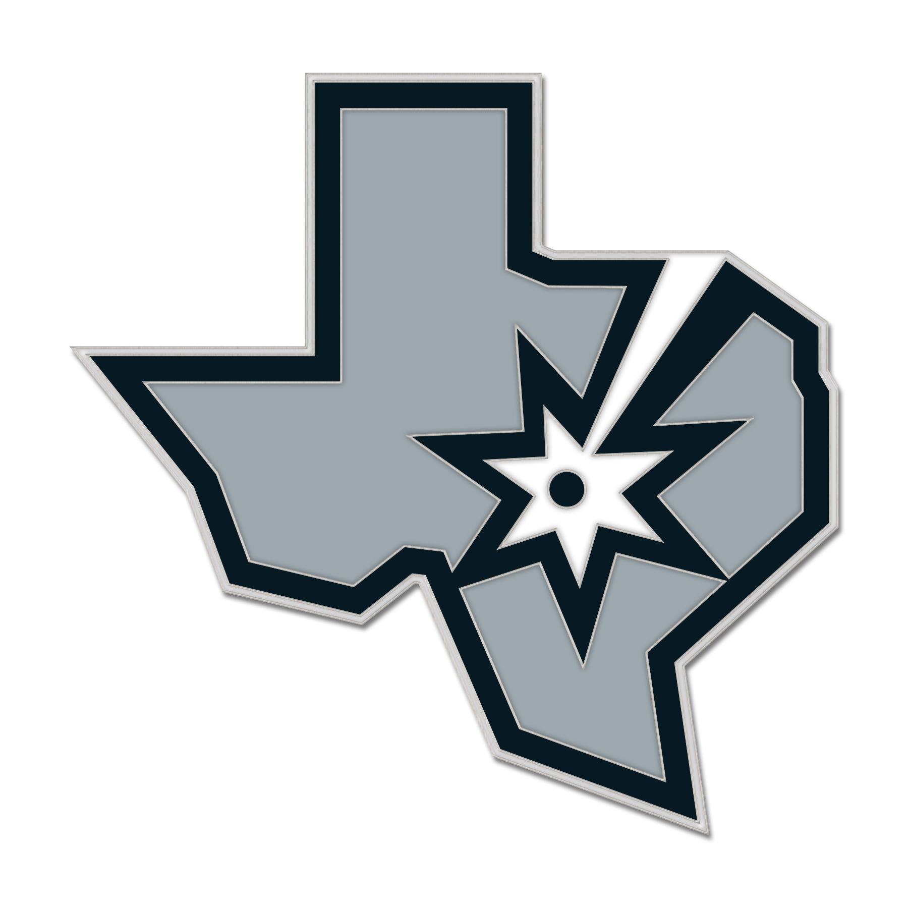 WinCraft San Antonio Spurs Secondary Logo Collector's Pin