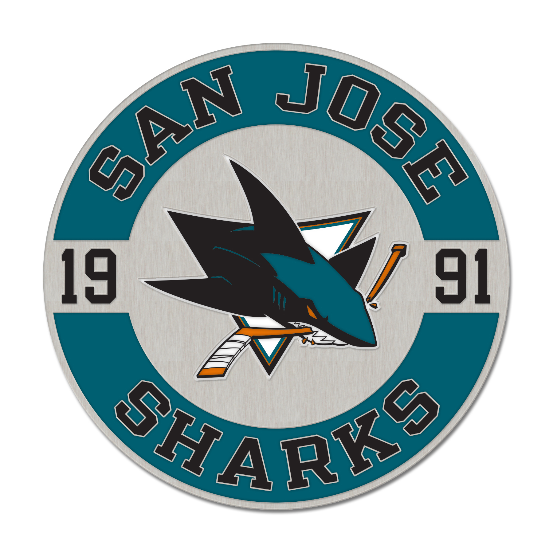 WinCraft San Jose Sharks Established Collector Pin