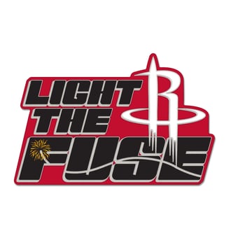 WinCraft  Houston Rockets Slogan Collector Pin