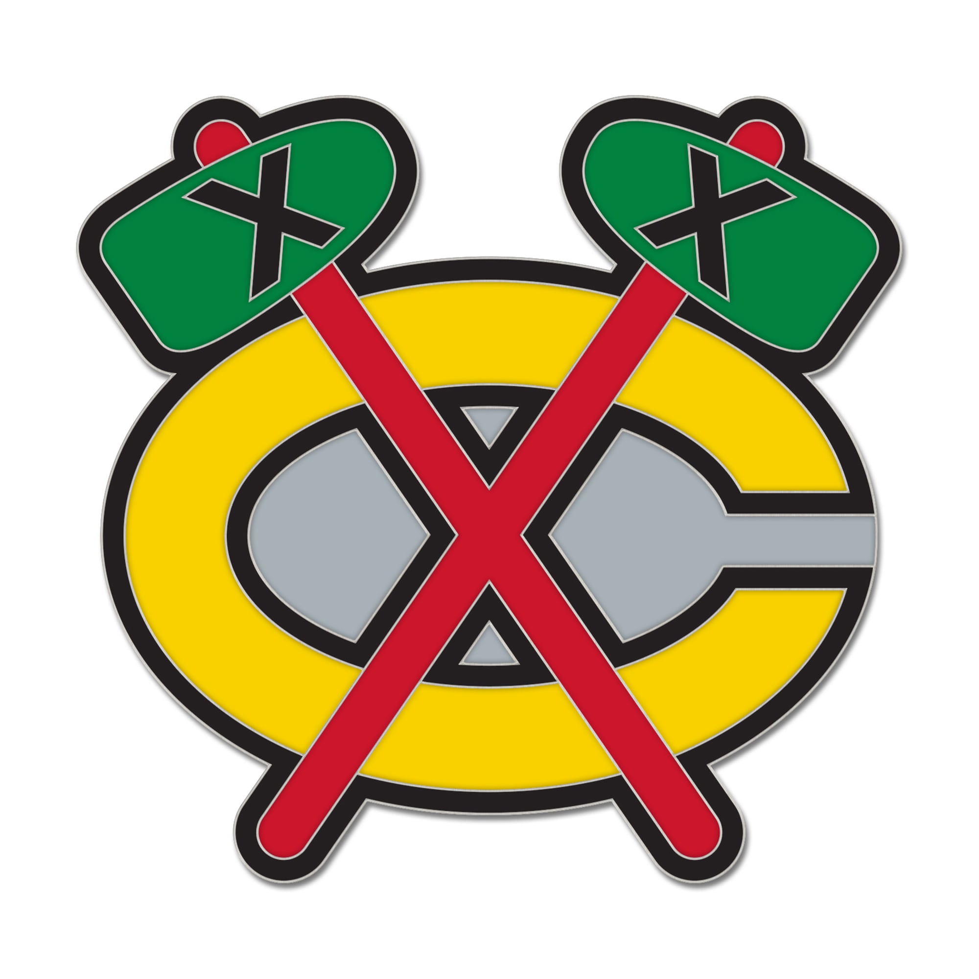 WinCraft Chicago Blackhawks Secondary Logo Collector's Pin
