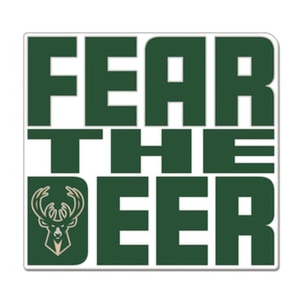 WinCraft  Milwaukee Bucks Slogan Collector Pin