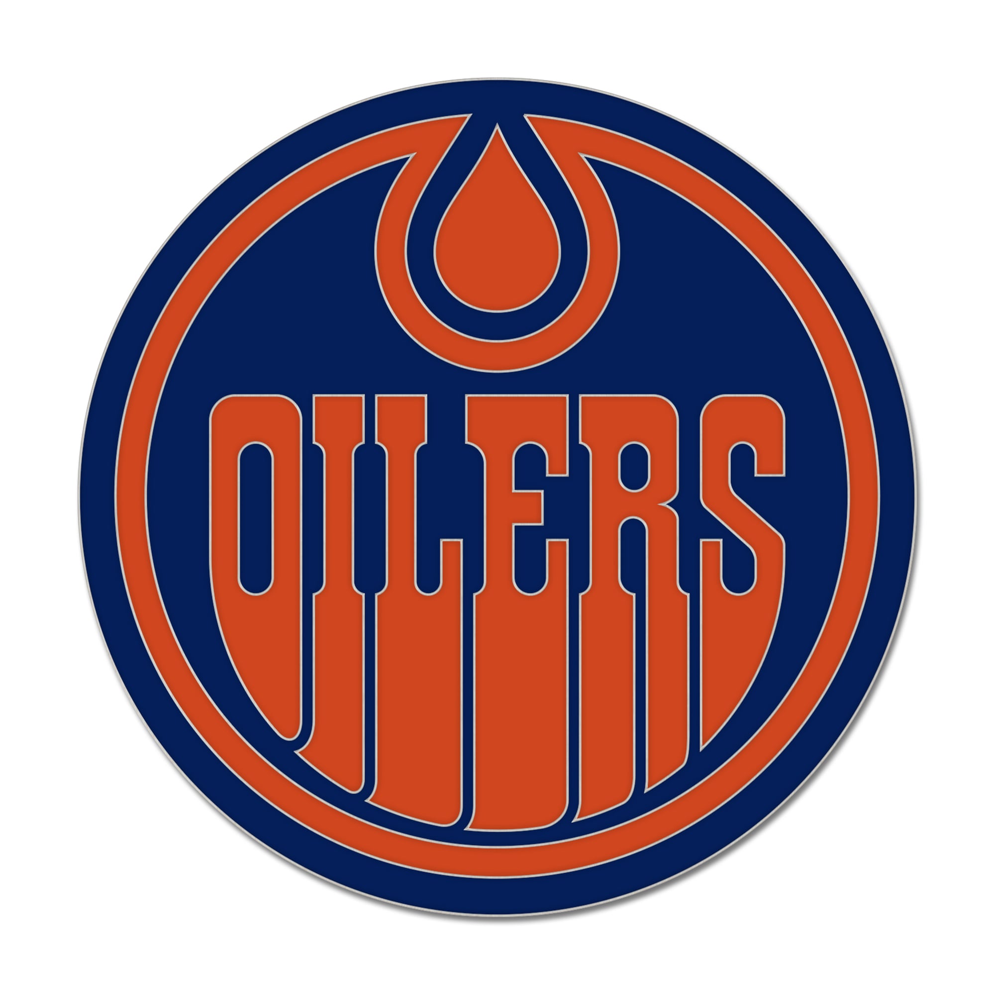 WinCraft Edmonton Oilers Secondary Logo Collector's Pin