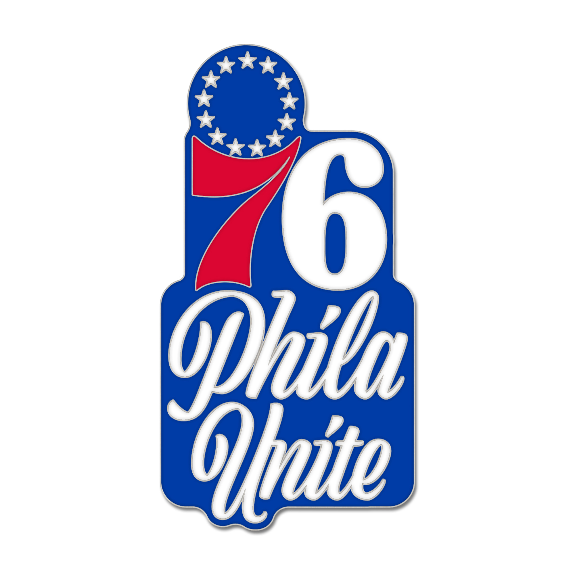 WinCraft  Philadelphia 76ers Slogan Collector Pin