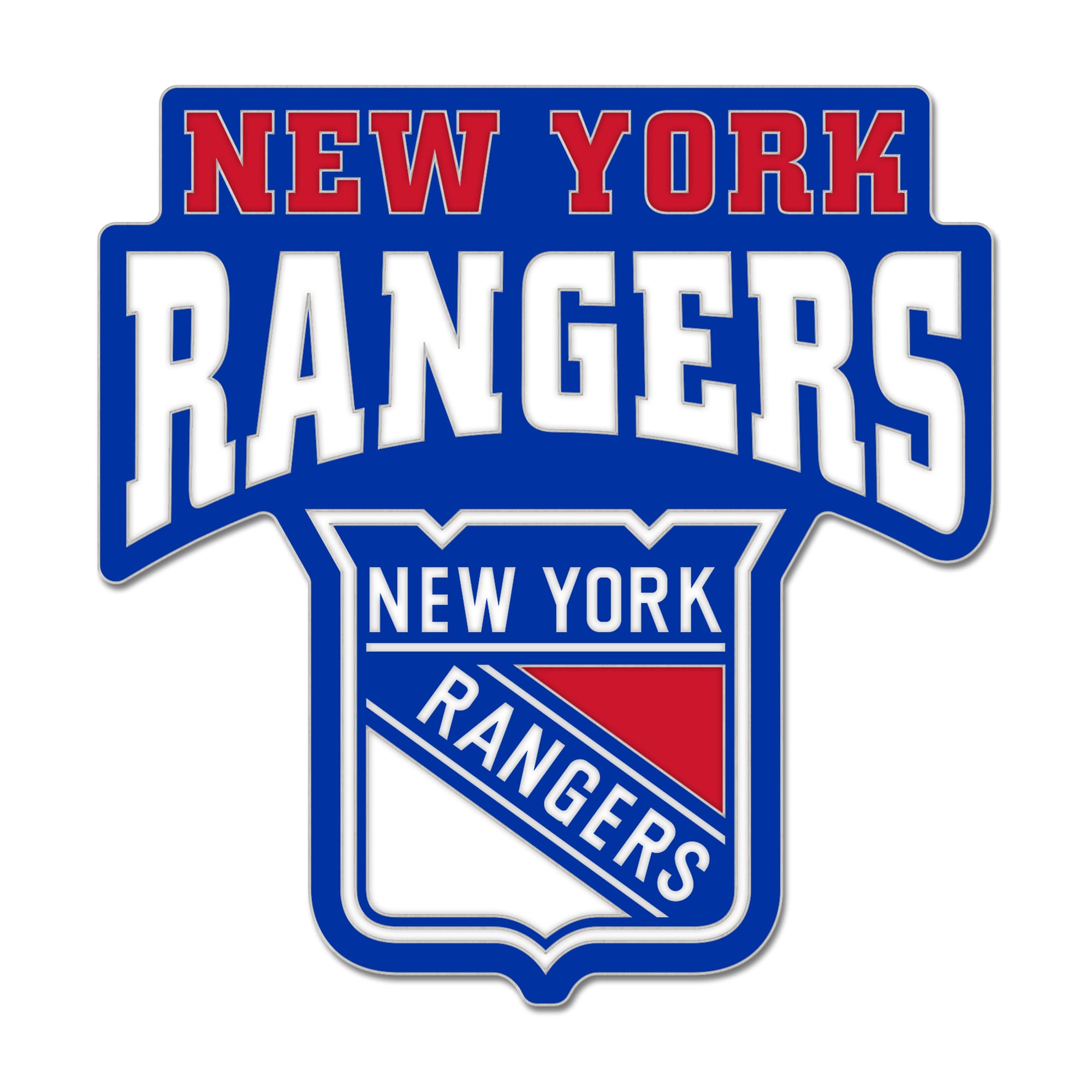 WinCraft New York Rangers Secondary Logo Collector's Pin