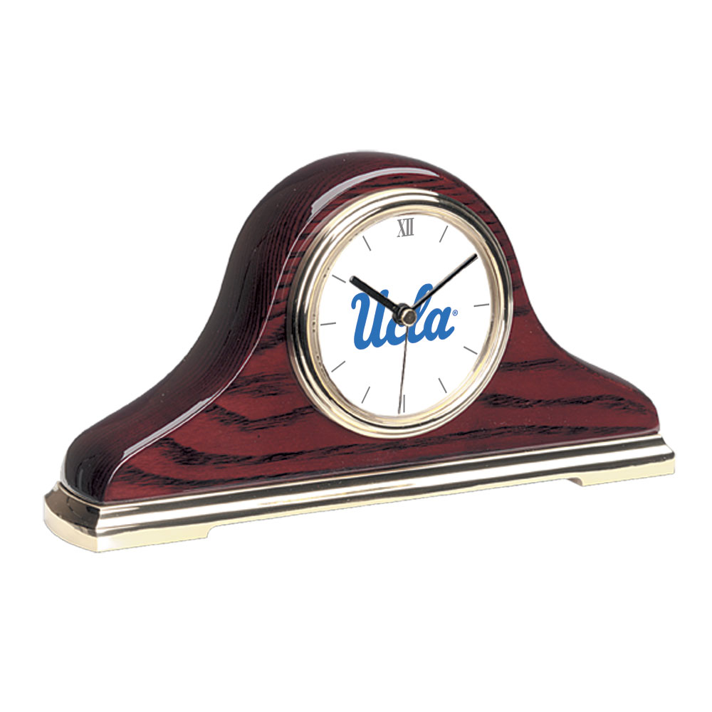 Gold UCLA Bruins Mantel Clock