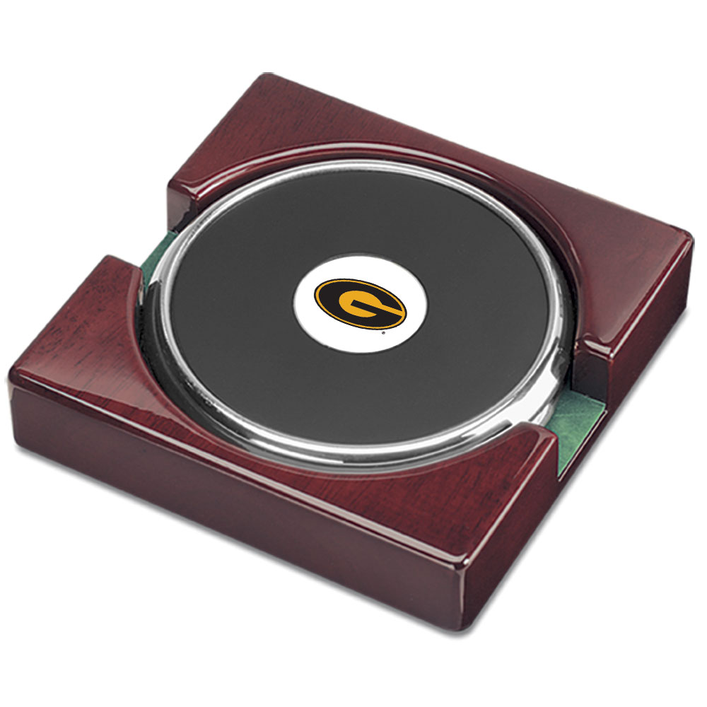 Silver Grambling Tigers Two-Piece Coaster Set
