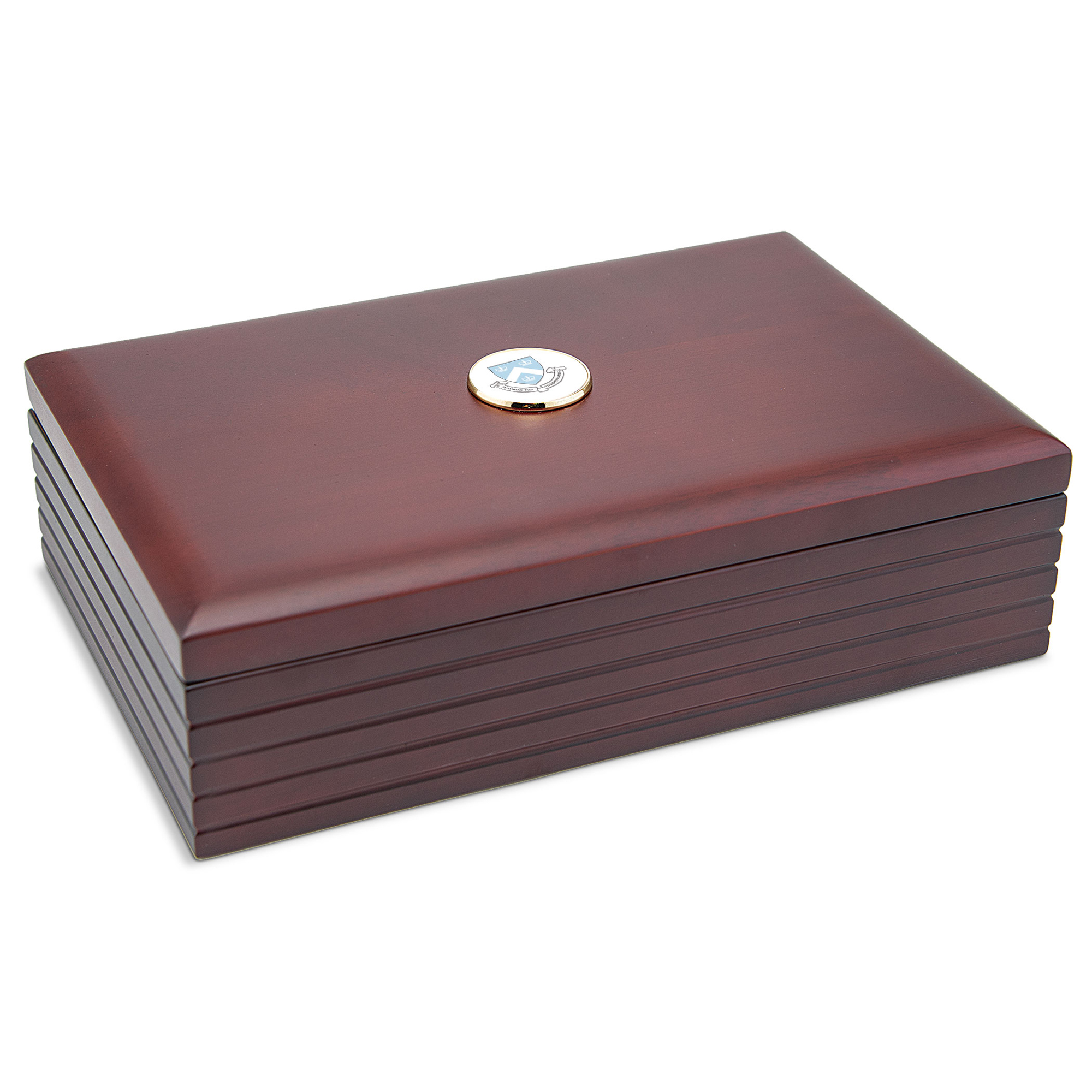 Columbia University 6'' x 9'' Rosewood Desk Box