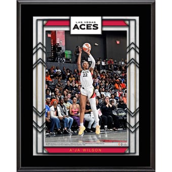 A'ja Wilson Las Vegas Aces 10.5" x 13" Sublimated Player Plaque