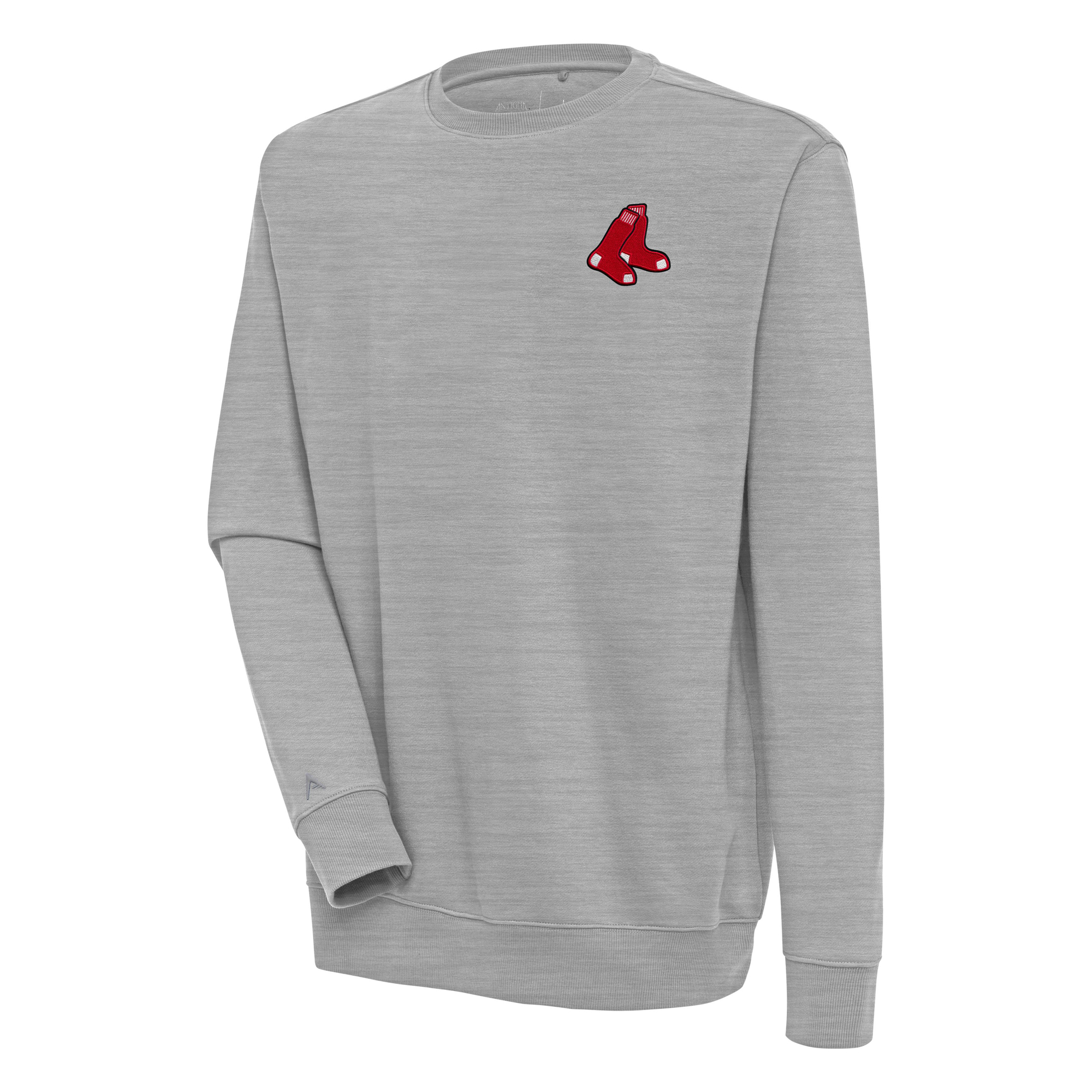 Men’s Antigua Heather Gray Boston Red Sox Victory Pullover Sweatshirt Men’s Antigua Heather Gray Boston Red Sox Victory Pullover Sweatshirt