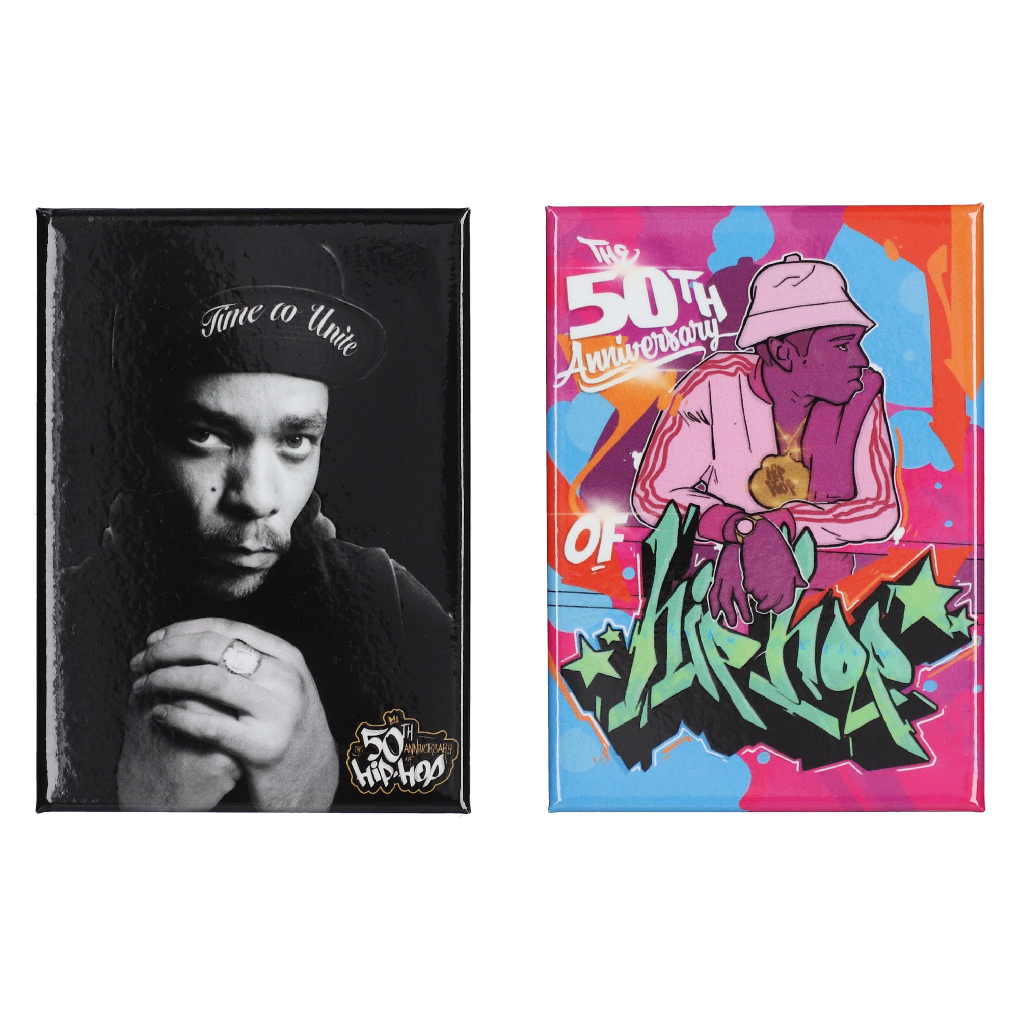 50th Anniversary of Hip Hop Magnet Two-Pack