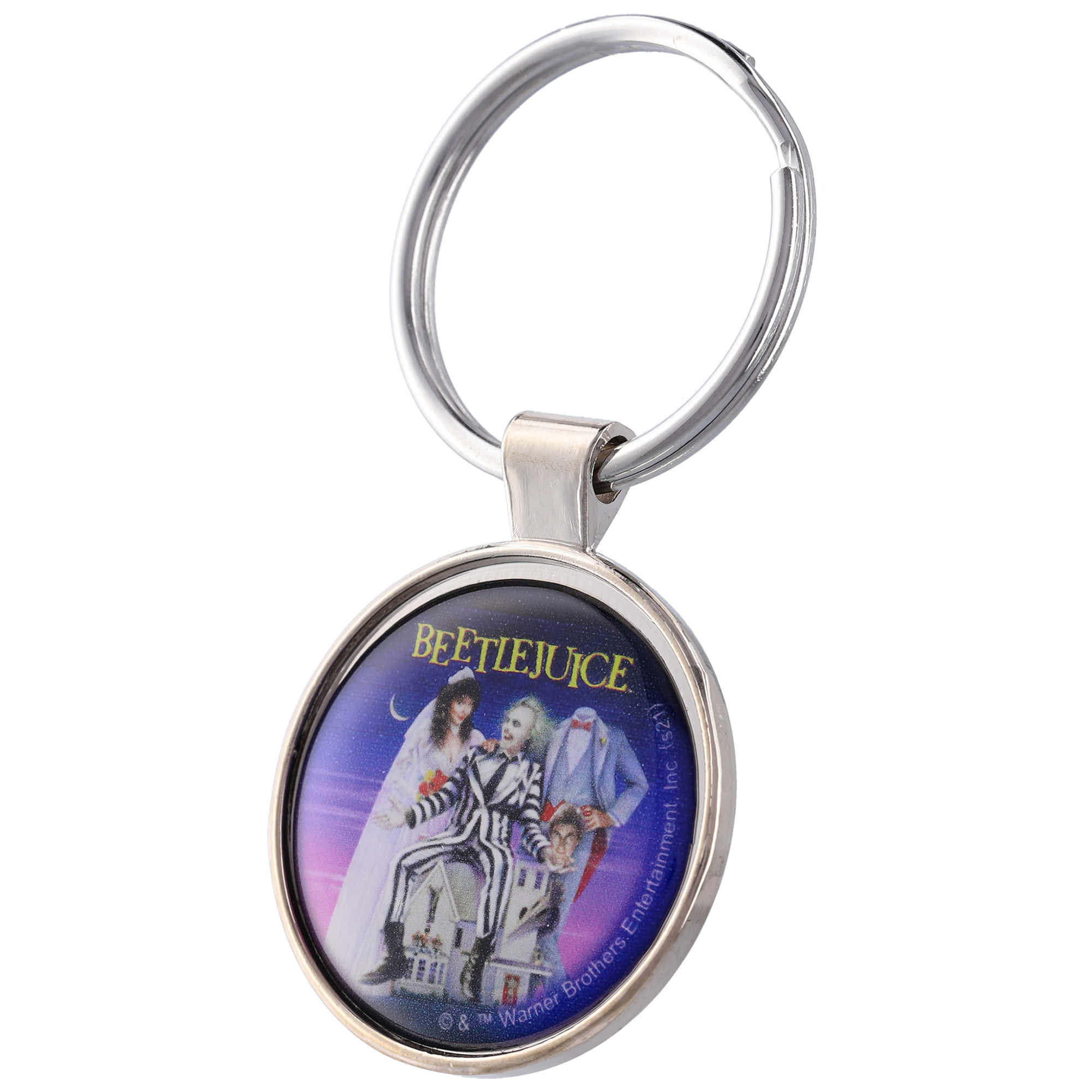 Beetlejuice 1.5" Poster Keychain