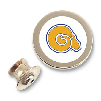 Gold Albany State Golden Rams Lapel Pin