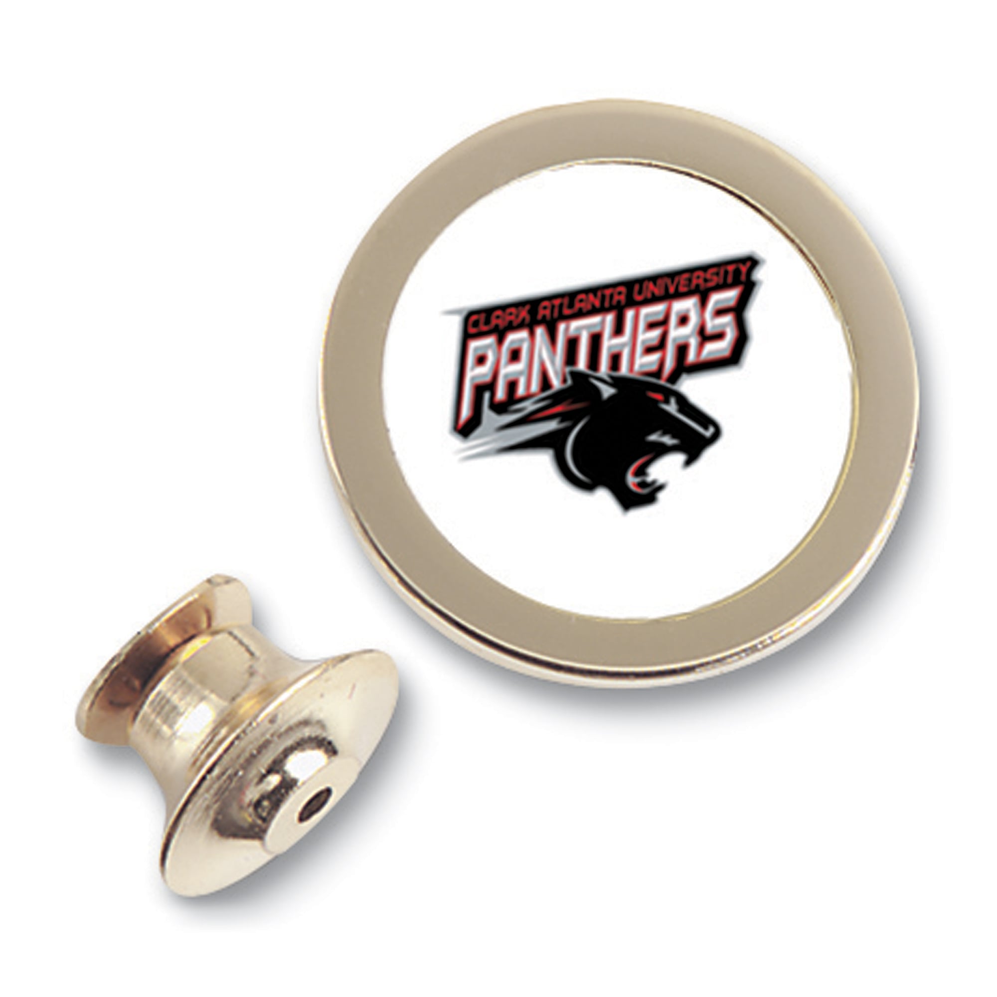 Gold Clark Atlanta University Panthers Lapel Pin