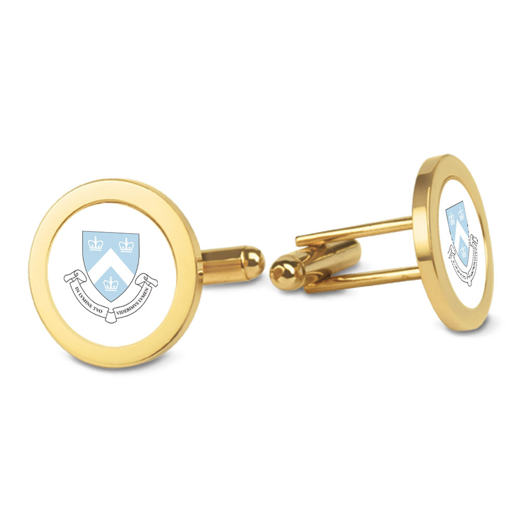 Gold Columbia University Cufflinks