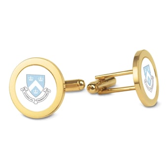 Gold Columbia University Cufflinks