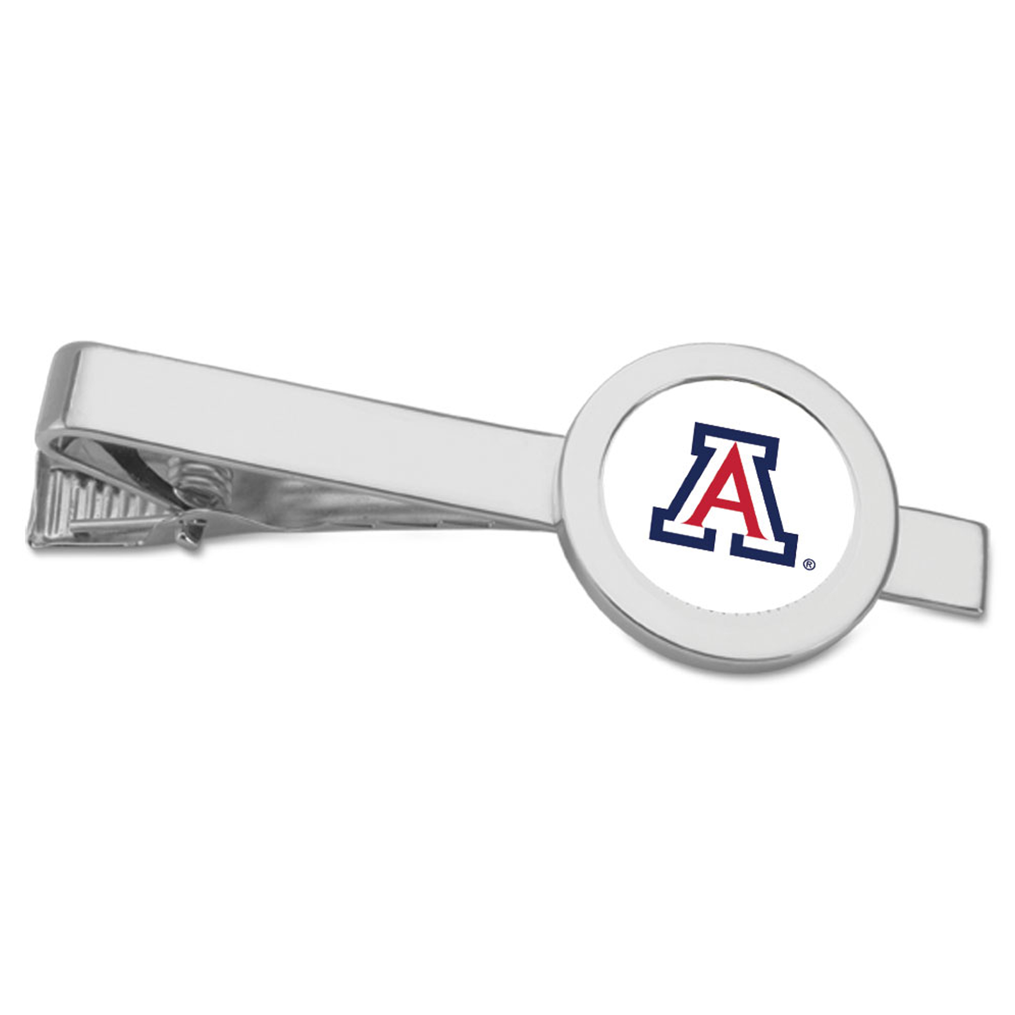 Silver Arizona Wildcats Tie Bar