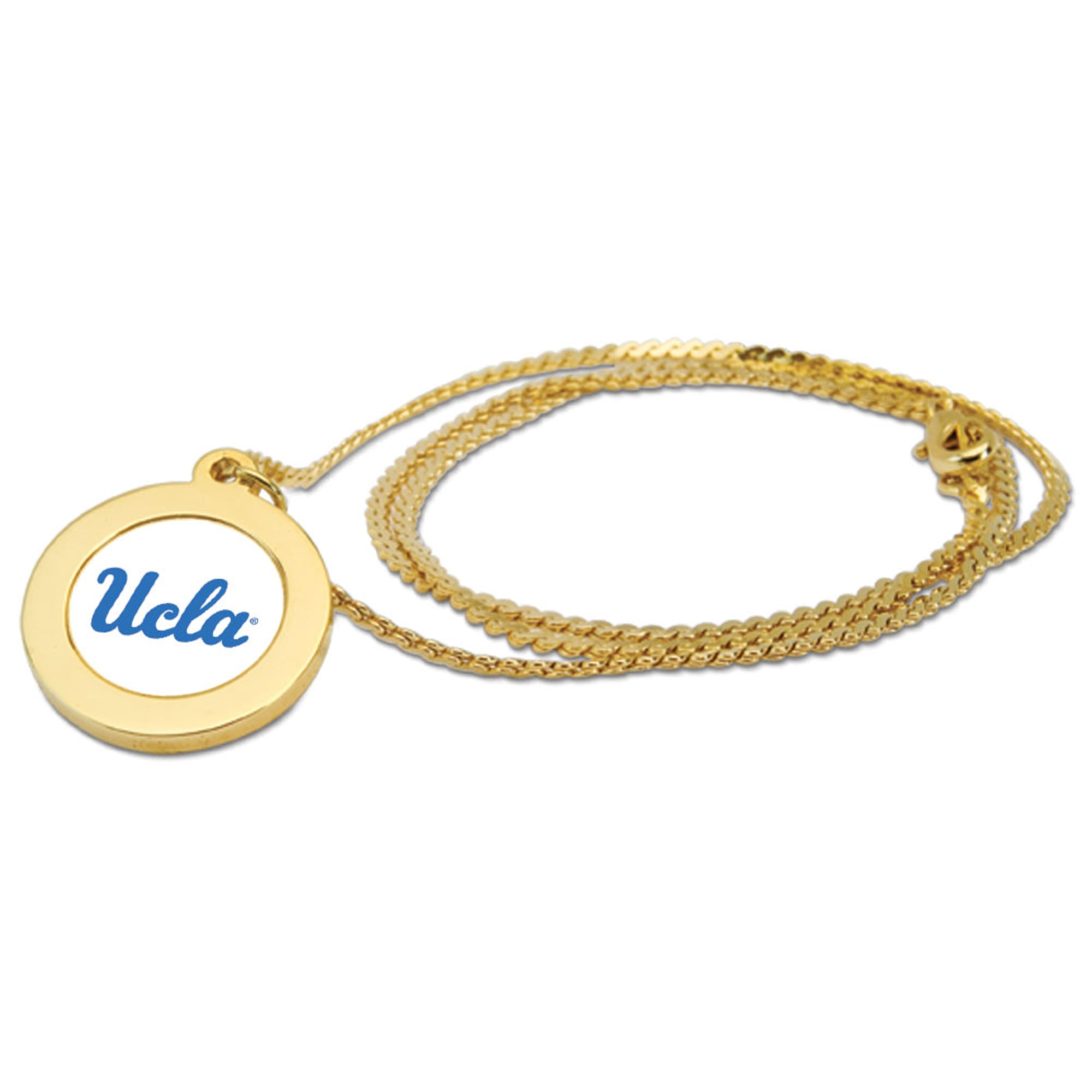 Gold UCLA Bruins Pendant Necklace