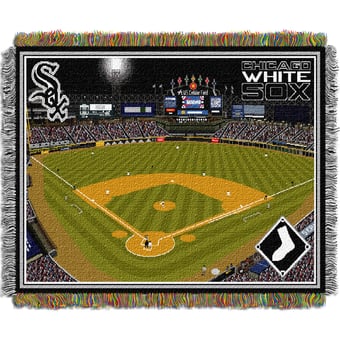The Northwest Group  Chicago White Sox 48" x 60" Stadium Tapestry Throw Blanket