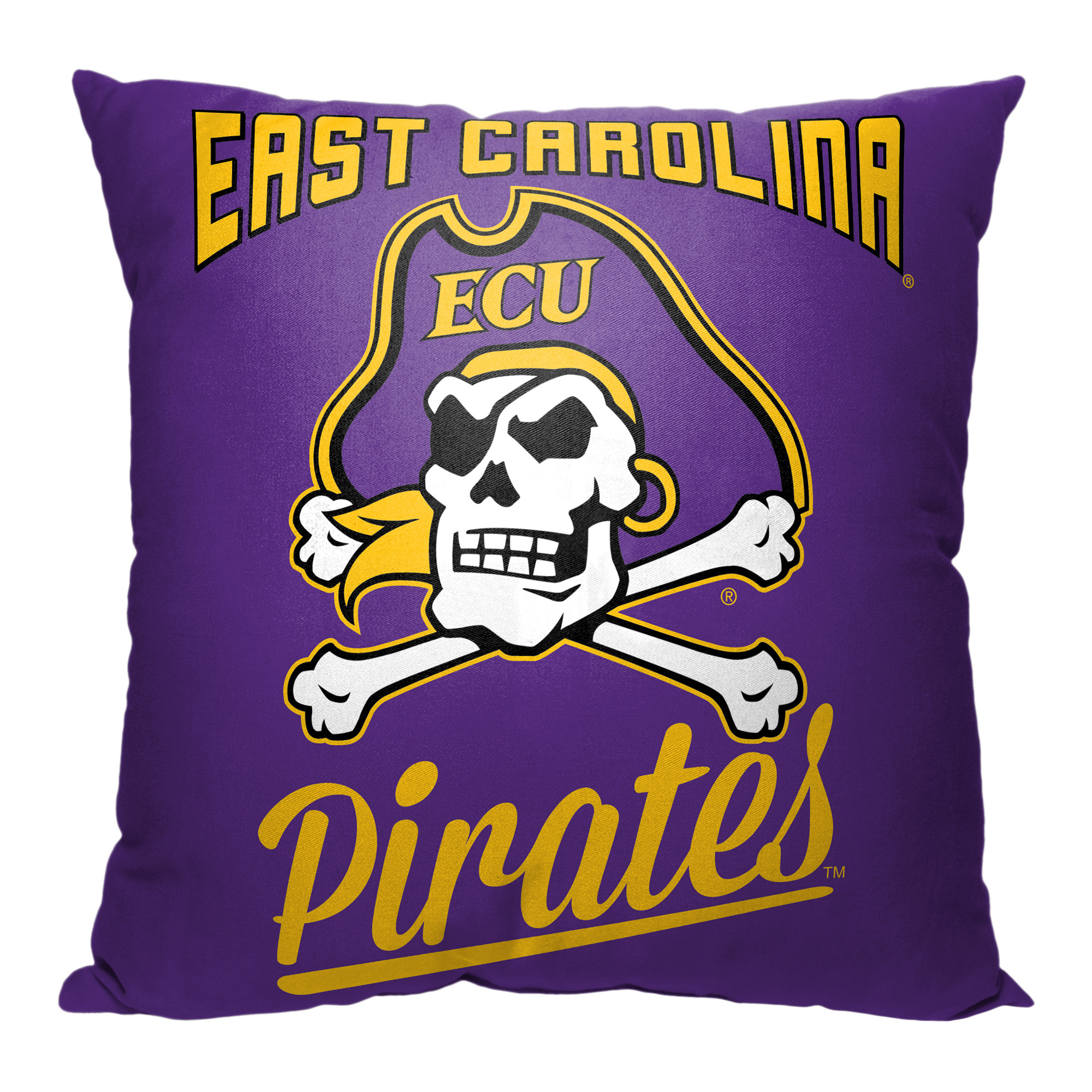 The Northwest Group  ECU Pirates 18" x 18" Alumni Pillow