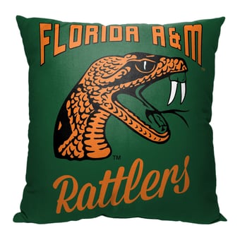 The Northwest Group  Florida A&M Rattlers 18" x 18" Alumni Pillow