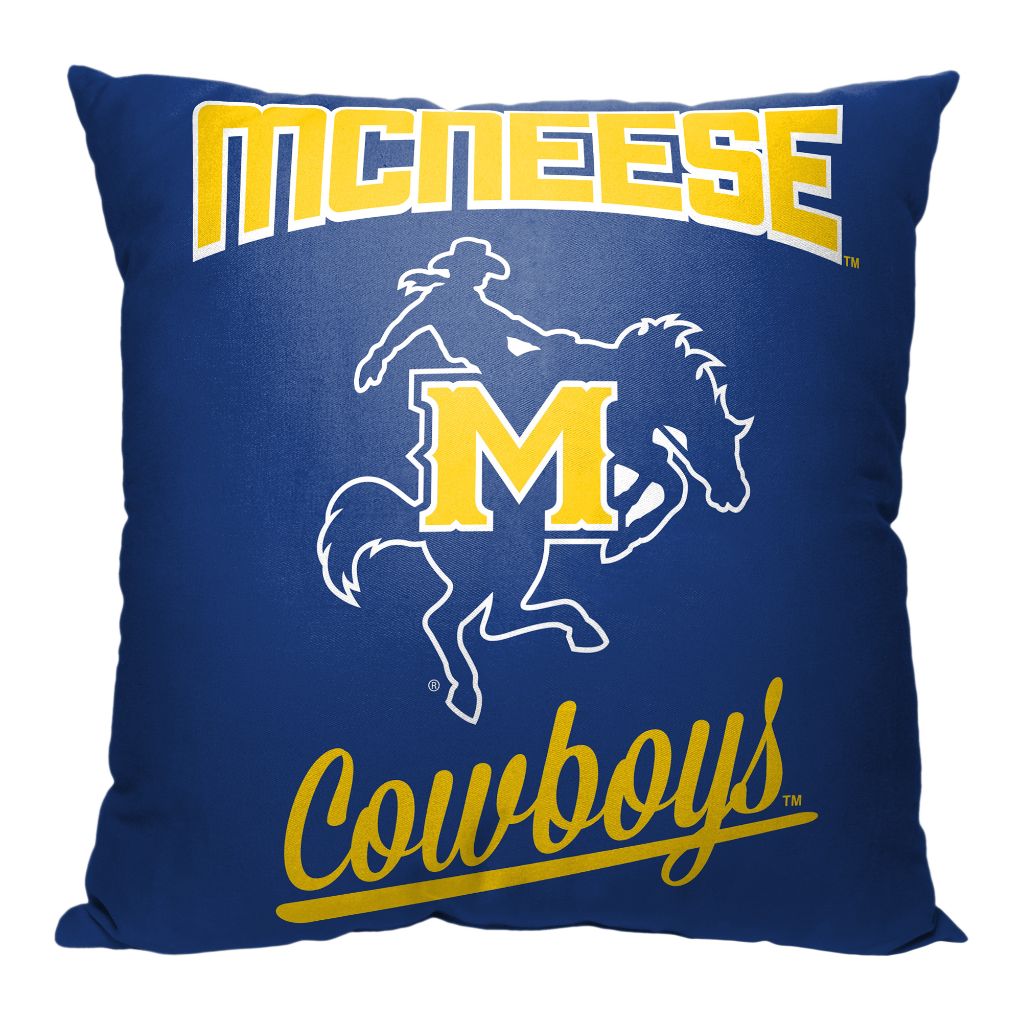 The Northwest Group  McNeese State Cowboys 18" x 18" Alumni Pillow
