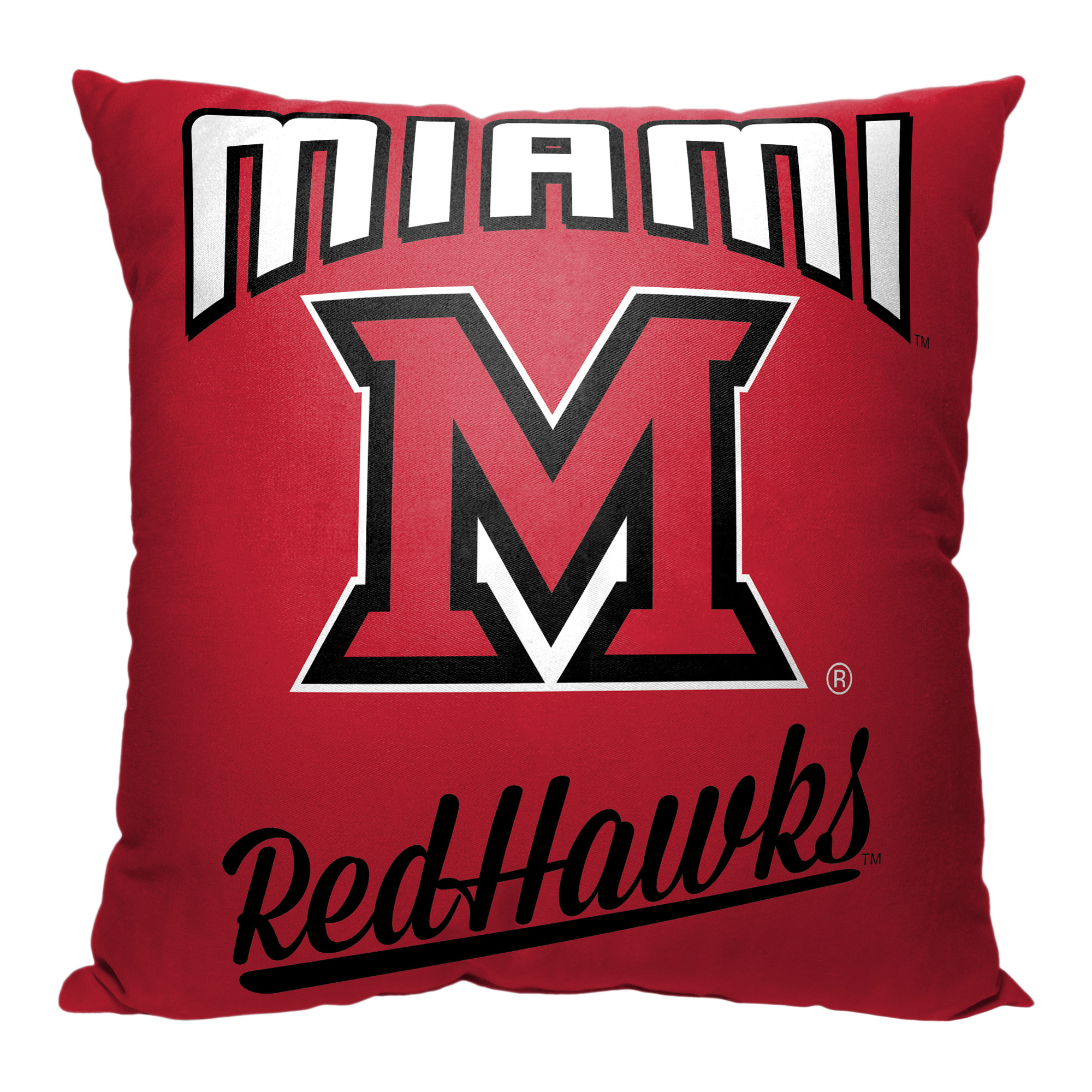 The Northwest Group  Miami University RedHawks 18" x 18" Alumni Pillow