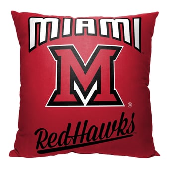 The Northwest Group  Miami University RedHawks 18" x 18" Alumni Pillow