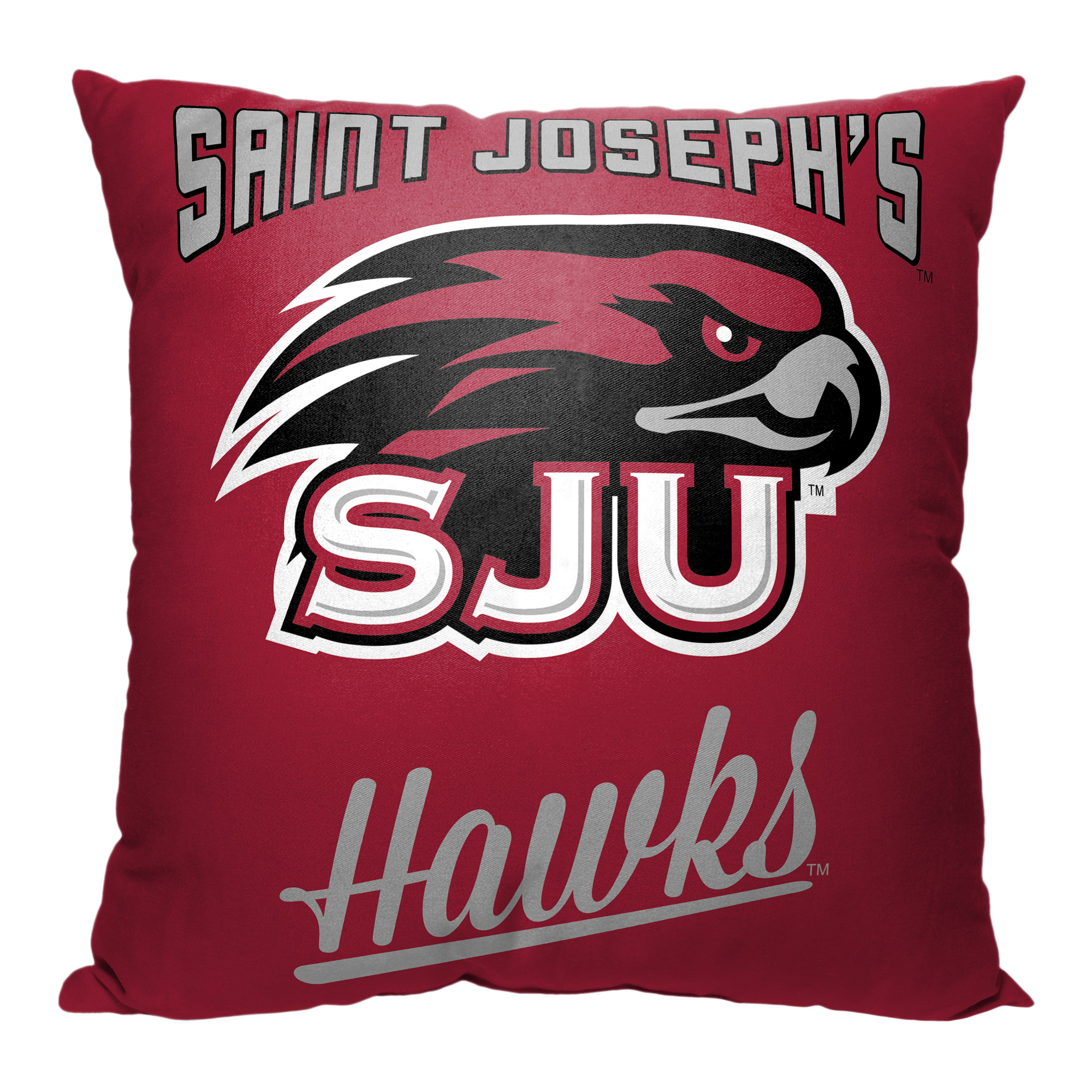The Northwest Group  Saint Joseph's Hawks 18" x 18" Alumni Pillow