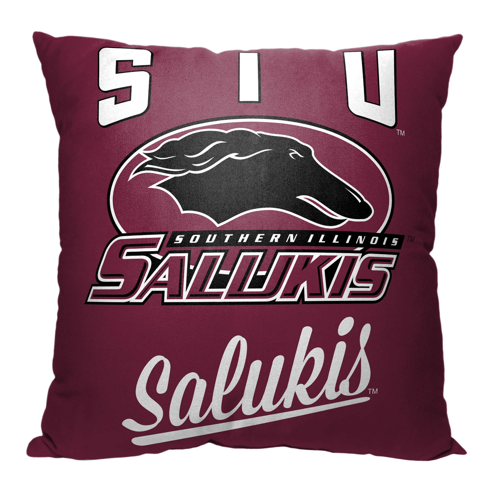 The Northwest Group  Southern Illinois Salukis 18" x 18" Alumni Pillow