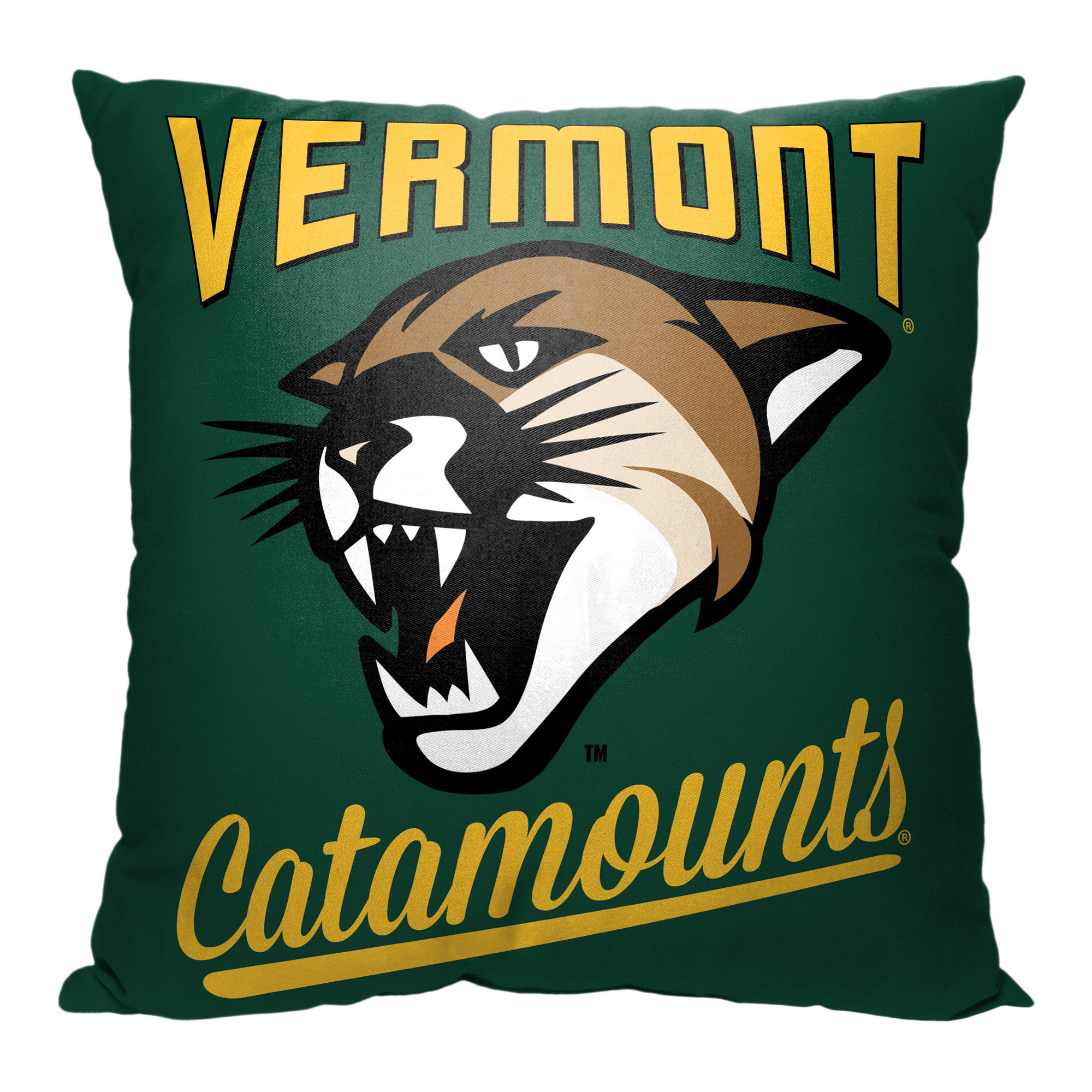 The Northwest Group  Vermont Catamounts 18" x 18" Alumni Pillow