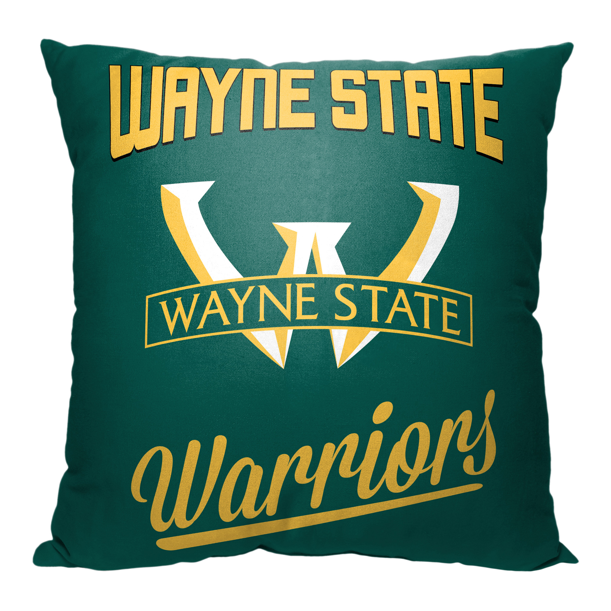 The Northwest Group  Wayne State Warriors 18" x 18" Alumni Pillow