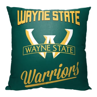 The Northwest Group  Wayne State Warriors 18" x 18" Alumni Pillow