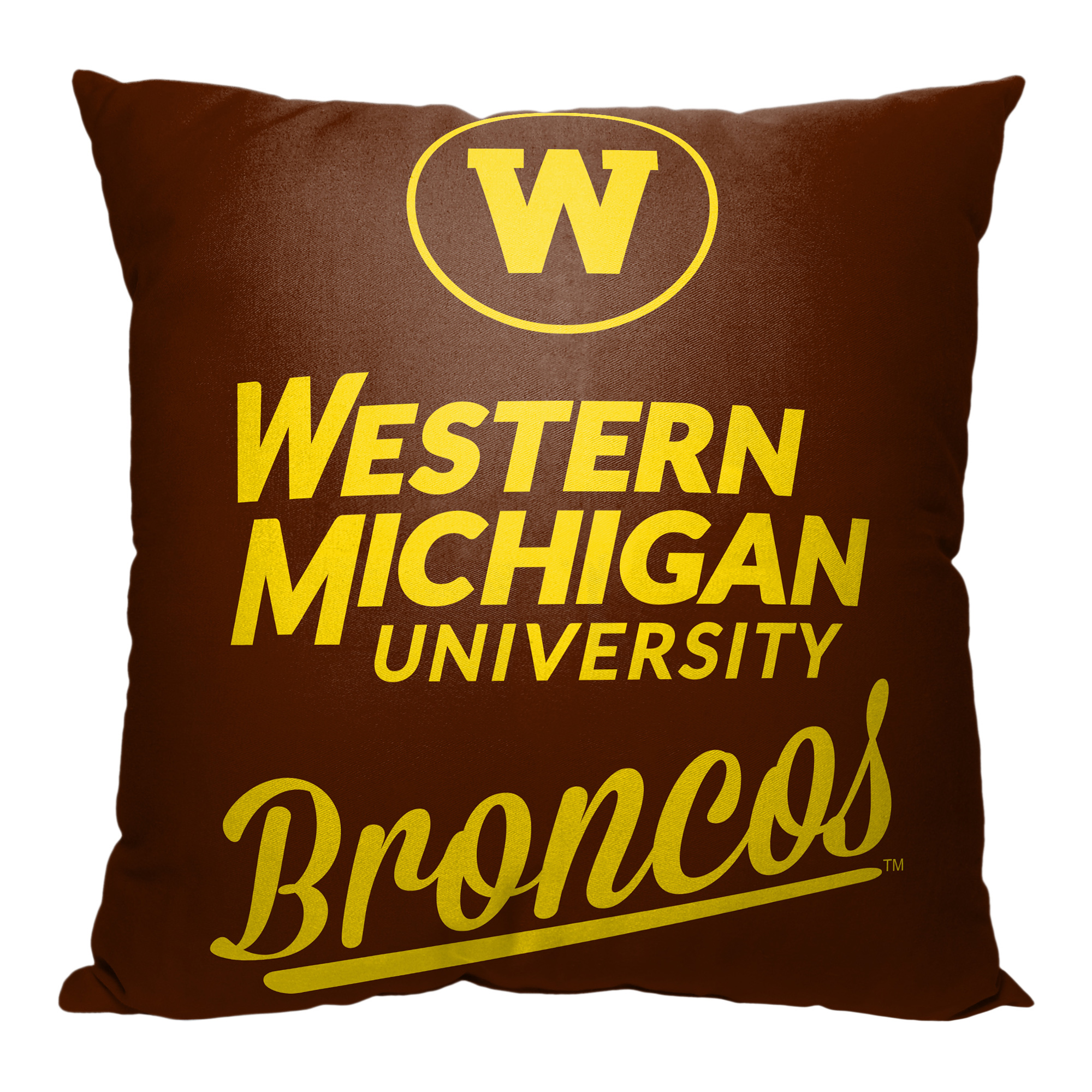 The Northwest Group  Western Michigan Broncos 18" x 18" Alumni Pillow