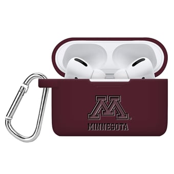 Affinity Bands Minnesota Golden Gophers Debossed Silicone Airpods Pro Case Cover