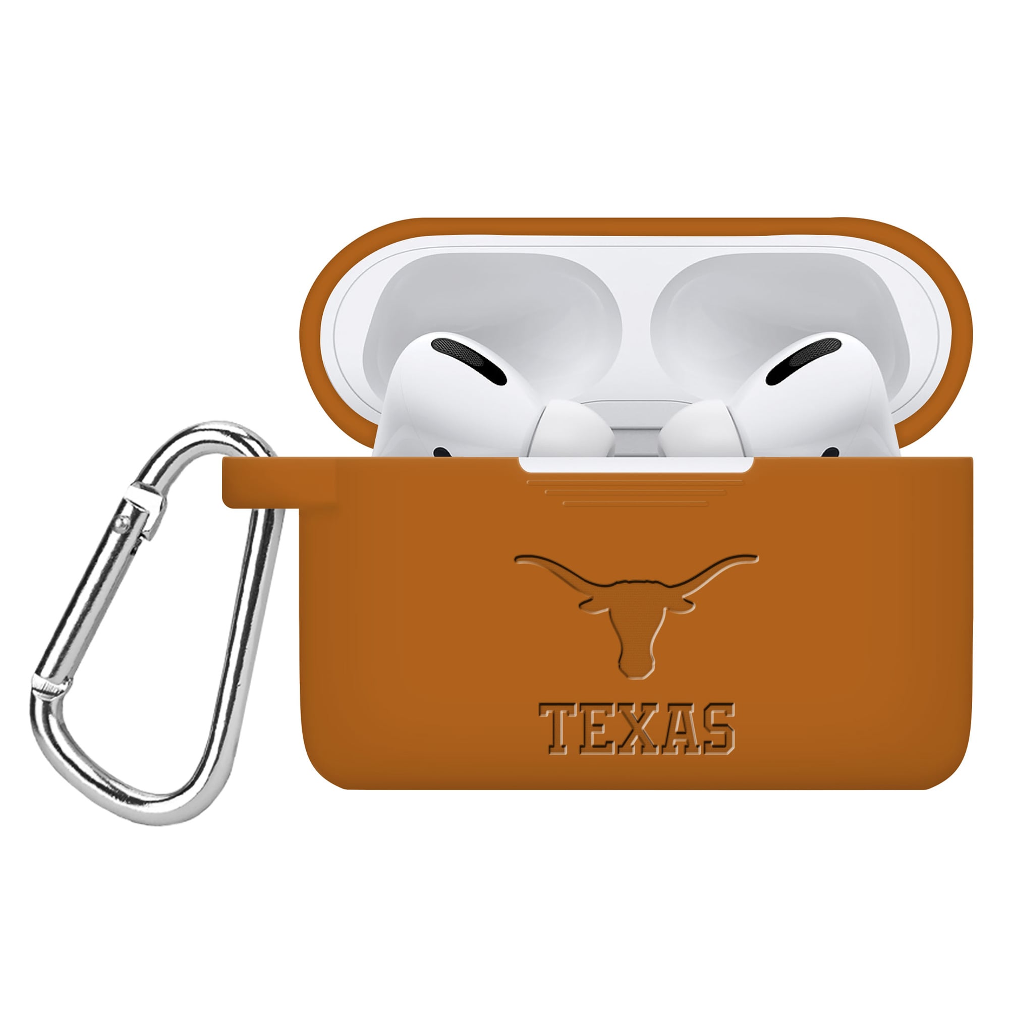 Affinity Bands Texas Longhorns Debossed Silicone Airpods Pro Case Cover