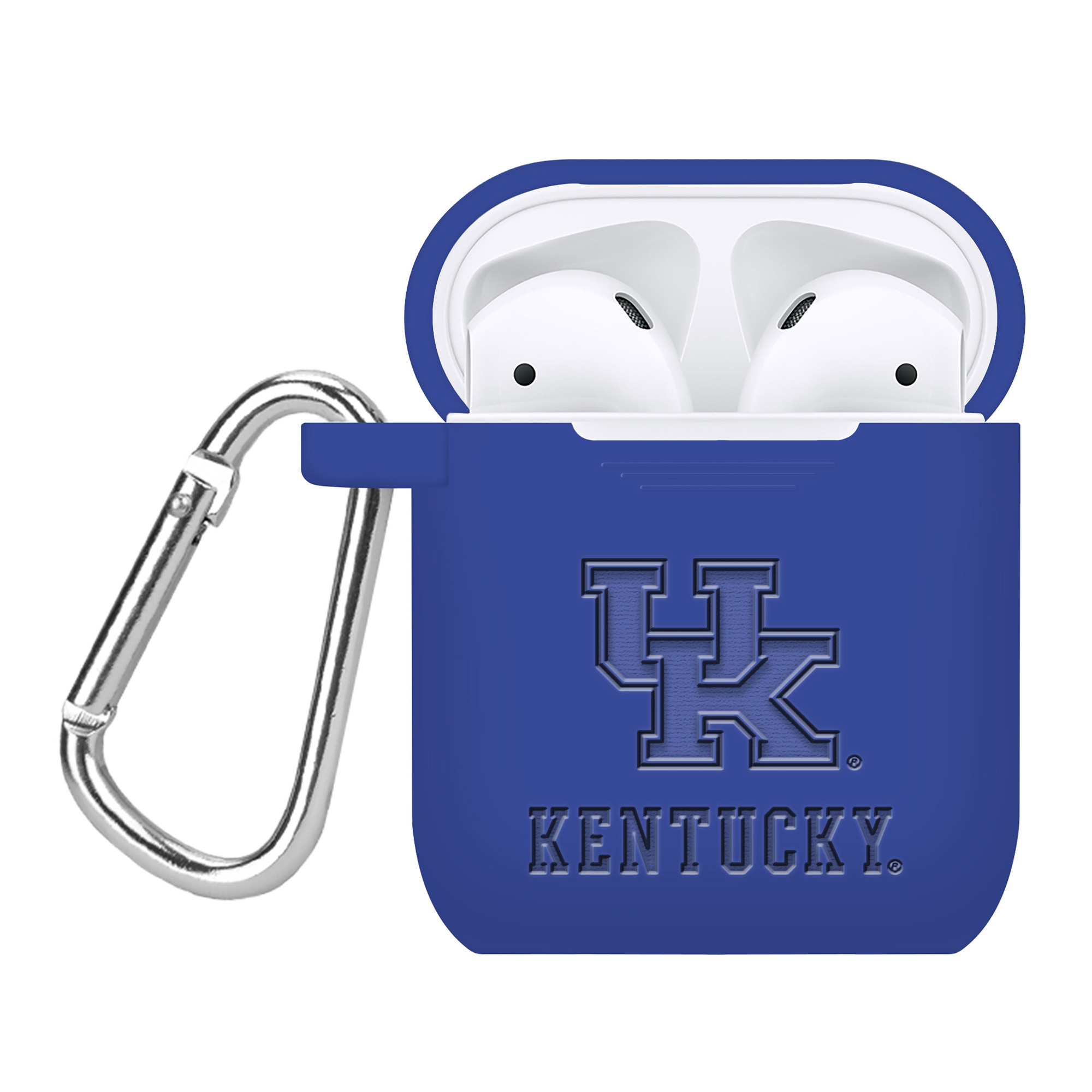 Kentucky Wildcats Debossed Silicone AirPods Case Cover