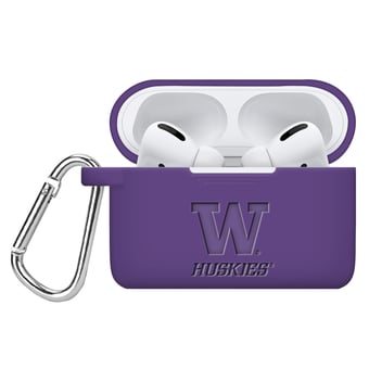 Affinity Bands Washington Huskies Debossed Silicone Airpods Pro Case Cover