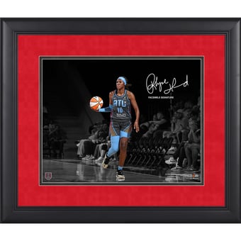 Rhyne Howard Atlanta Dream Facsimile Signature Framed 11" x 14" Spotlight Photograph