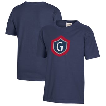 Youth  Heather Navy Saint Mary's Gaels Logo Comfort Wash T-Shirt
