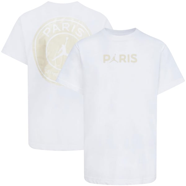 T-Shirt PSG Jordan Logo Fourth 23/24 - Or - Enfant