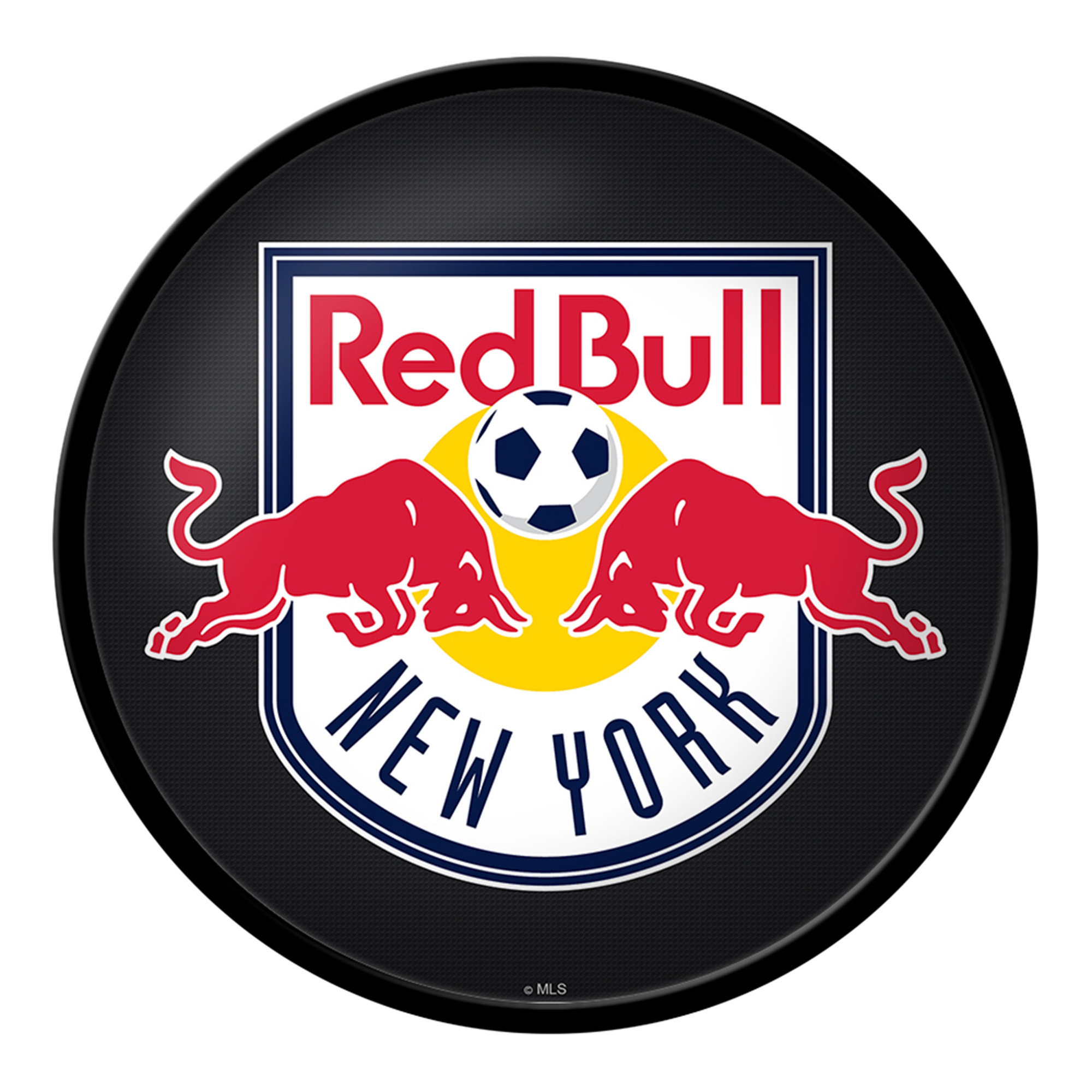 “New York Red Bulls 17.5″” Modern Disc Wall Sign”