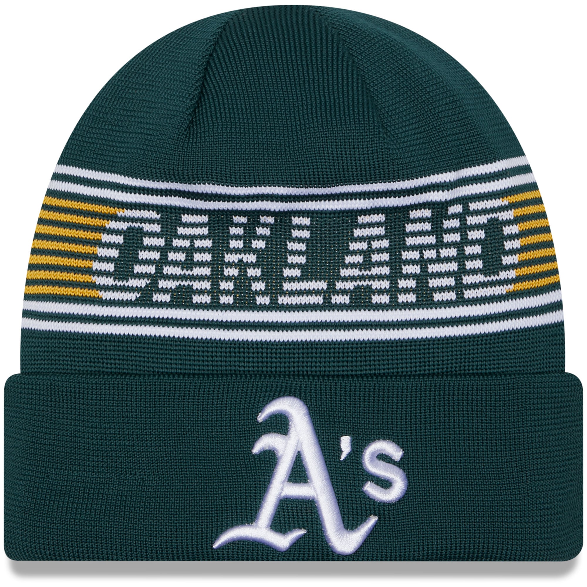Oakland Athletics New Era 2024 Clubhouse Knit Oakland Athletics New Era 2024 Clubhouse Knit