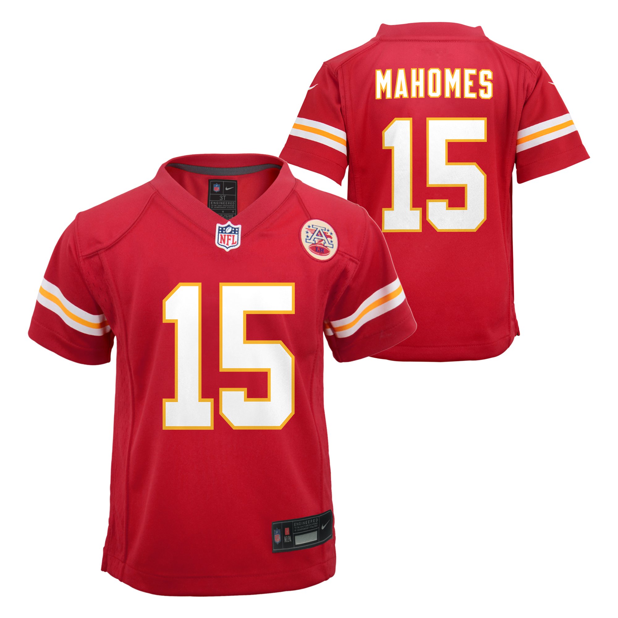 Camiseta Nike Game de la 1ª equipación del Kansas City Chiefs - Rojo - Patrick Mahomes - Niños